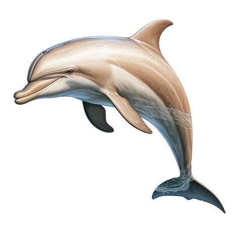 Dolphin isolated on transparent background . AI Generated 27246597 PNG