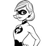 Helen ParrElastigirl The Incredibles easy drawing | Easy Drawing Ideas