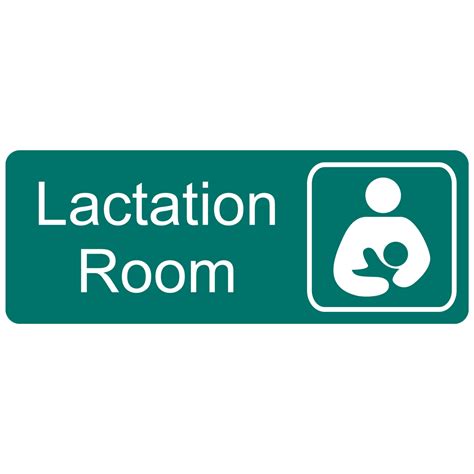 Cinnamon Lactation Room Engraved Sign With Symbol EGRE-37153-SYM-WHTonCNMN