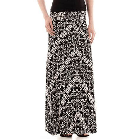 i jeans by Buffalo Print Maxi Skirt - Tumblr Pics