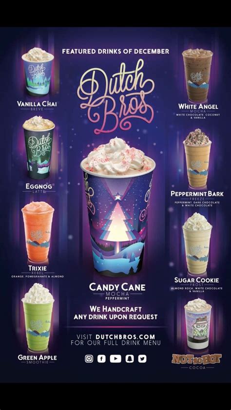 Dutch Bros Coffee Menu Explained - Dutch Bros. Coffee Menu Prices ...