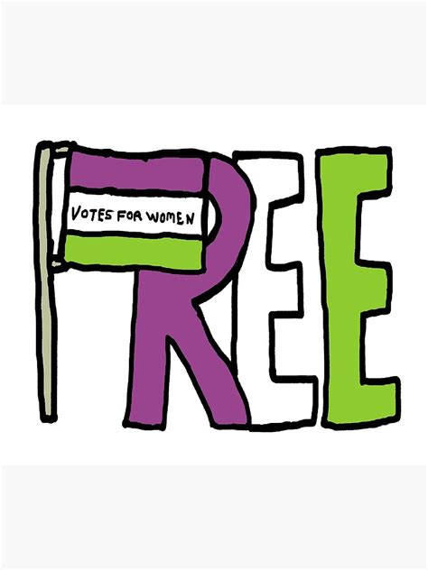 "Suffragette Flag" Poster for Sale by Mark-Ewbie | Redbubble