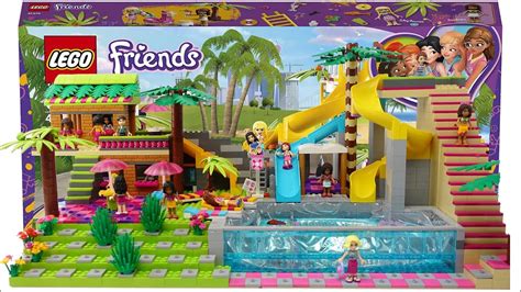 Lego Friends Water Park with Toboggan Slides by Misty Brick. - YouTube