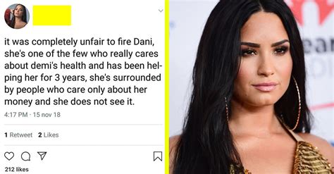 Demi Lovato Responded To A Fan Who Criticised Her For Firing Her ...