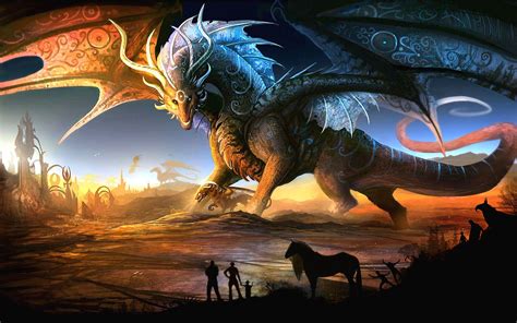 Dragon Fantasy Art Wallpapers - Wallpaper Cave