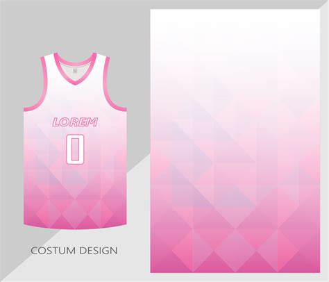 basketball jersey pattern design template. pink abstract background for fabric pattern ...