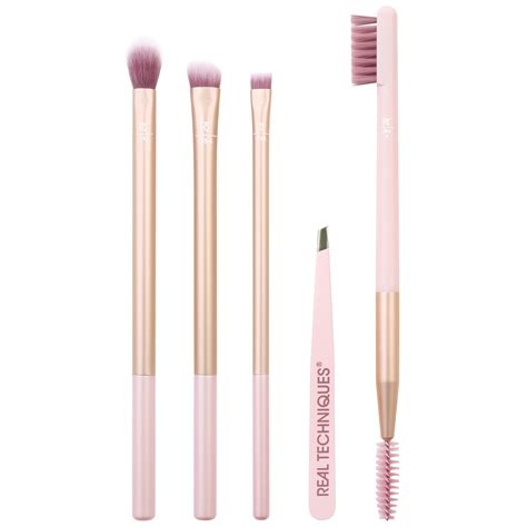 Real Techniques Naturally Beautiful Eye Makeup Brush Kit, 5 Piece Set - Walmart.com