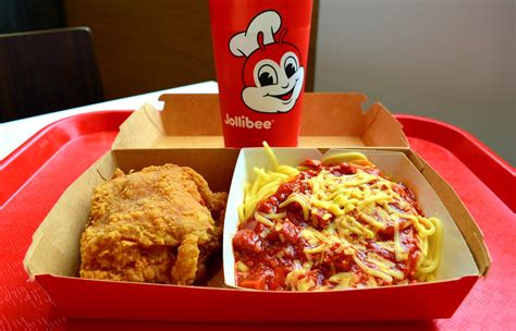 Jollibee Chicken Spaghetti Meal