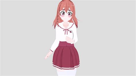 Sumi Sakurasawa 3D fanArt from rent a girlfriend - 3D model by ...