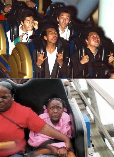 24 Funny Roller Coaster Pictures Captured at the Right Moment - TechEBlog