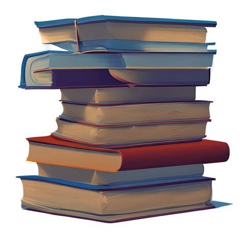 Stack of Books Clip Art · Creative Fabrica