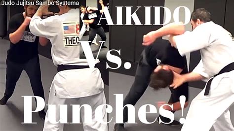 Best Theoretical Aikido vs Punches Highlight! Judo Jujitsu Sambo Systema Hybrid - YouTube