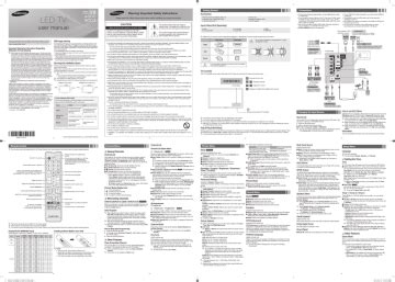 Samsung UN32J4000AF User manual User manual | Manualzz