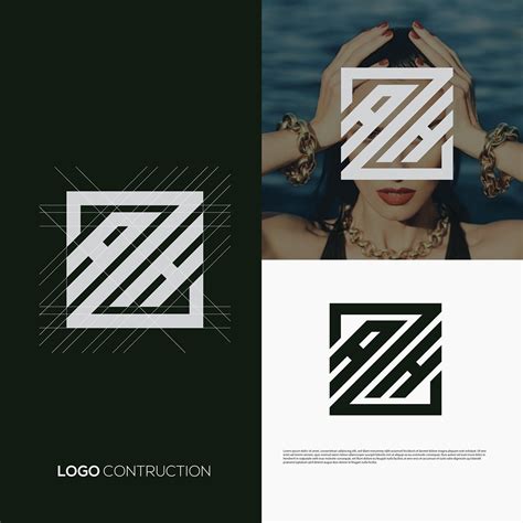 AH monogram inspiration on Behance