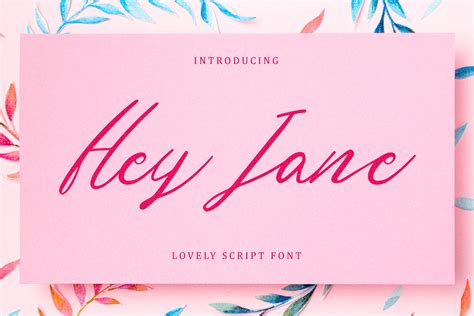 Hey Jane Font by TypeFactory · Creative Fabrica