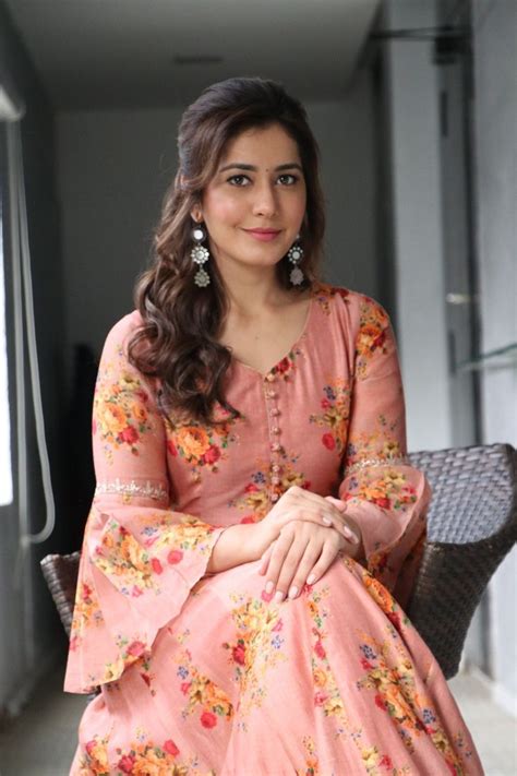 Raashi Khanna stills from Adanga Maru promotions - South Indian Actress | Indian gowns dresses ...