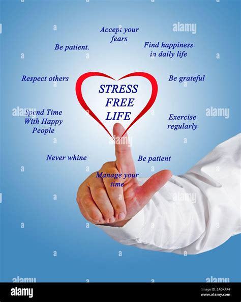 Stress free lifestyle tips Stock Photo - Alamy