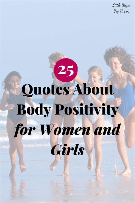 25 Quotes About Body Positivity for Women and Girls | Body positivity, Body image quotes, Body ...