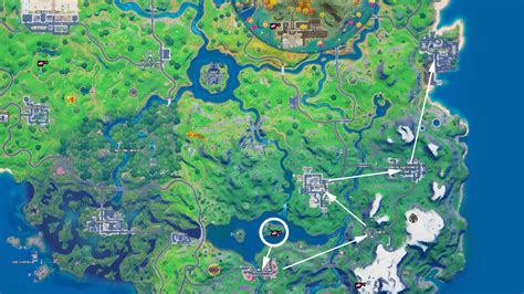 Fortnite Season 8 Map Locations