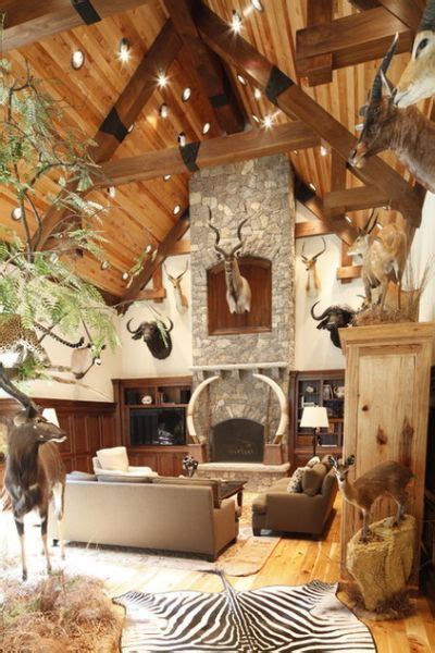 trophy room ideas | Trophy rooms, Hunting lodge decor, Lodge decor