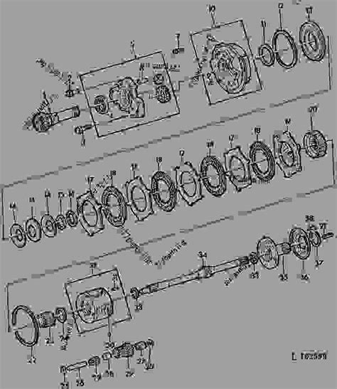 DIRECTION REVERSER-BRAKE [19] - TRACTOR John Deere 2150 - TRACTOR ...