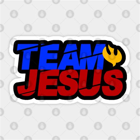 Team Jesus, Laminated Vinyl Stickers | ubicaciondepersonas.cdmx.gob.mx