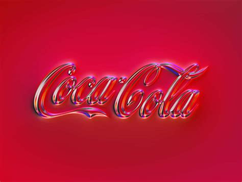 Download Coca Cola Logo In 3d | Wallpapers.com