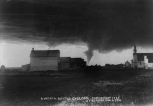 The First Tornado Ever Photographed in North Dakota | Ghosts of North Dakota