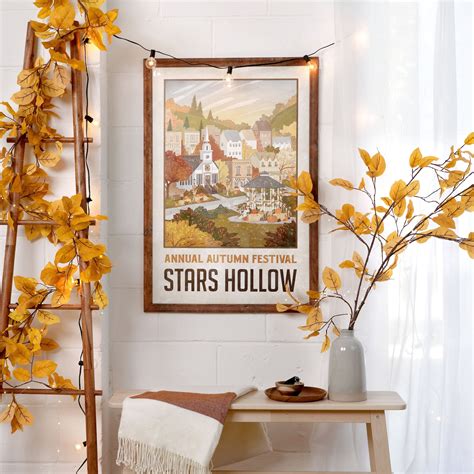 Stars Hollow autumn Festival Travel Poster - Etsy