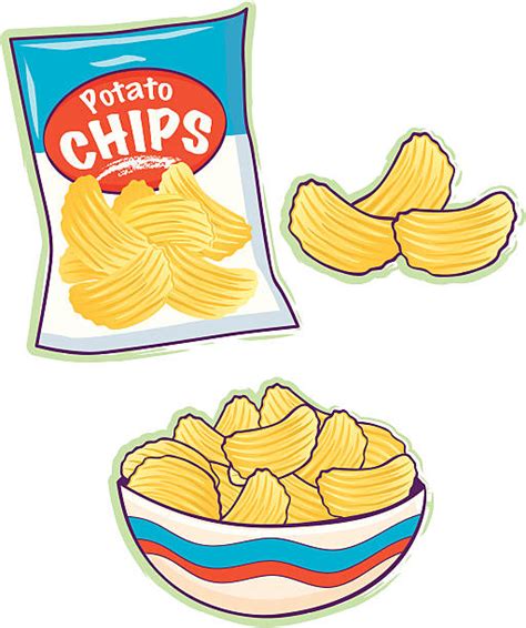 Potato Chips Illustrations, Royalty-Free Vector Graphics & Clip Art ...