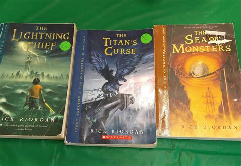 62 – Rick Riordan set of 3 – Nexterus Silent Auction