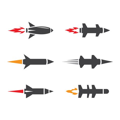 Missile logo images 4871663 Vector Art at Vecteezy