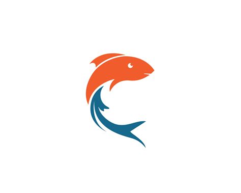 Fish logo template 565575 Vector Art at Vecteezy