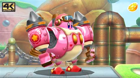 Kirby Planet Robobot Hd All Bosses Main Story Youtube