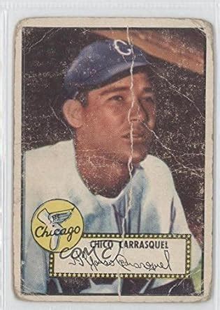 Amazon.com: Chico Carrasquel (Baseball Card) 1952 Topps - [Base] #251 ...