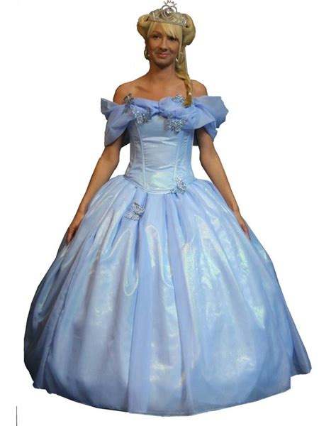 Costume-Disney-Princess-Pantomime-Cinderella-Womans-Fancy-Dress