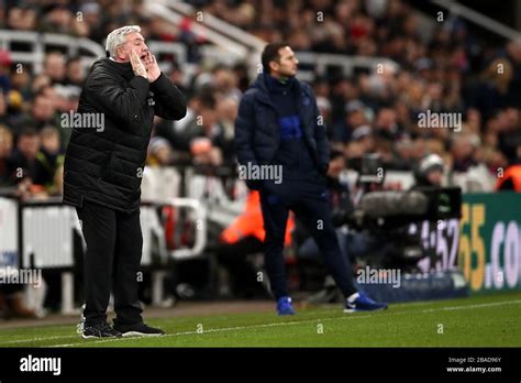 Newcastle United manager Steve Bruce Stock Photo - Alamy