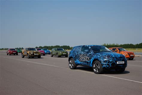 Range Rover Evoque enters final testing