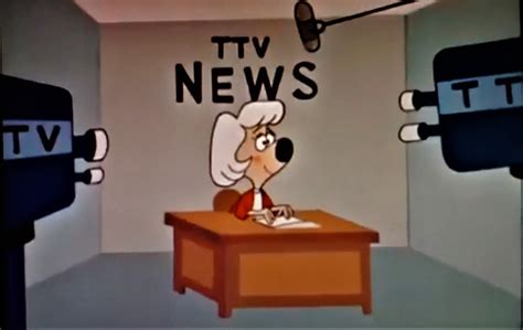 News reporter Polly Purebred in the Underdog Cartoon 1960'… | Flickr