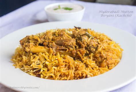 Hyderabadi Mutton Biryani (Kachchi method) - Kali Mirch - by Smita