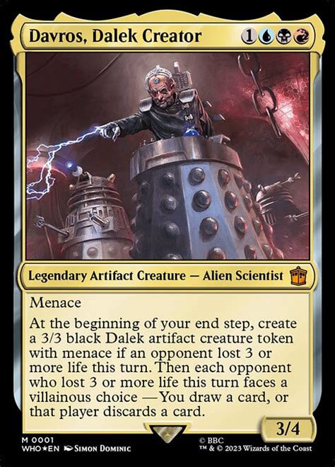 Davros, Dalek Creator - MTG (Magic: l'Adunanza)