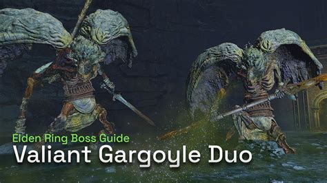 How To Defeat Valiant Gargoyle Duo - Elden Ring Boss Gameplay Guide ...