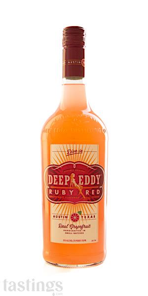 Deep Eddy Ruby Red Vodka USA Spirits Review | Tastings