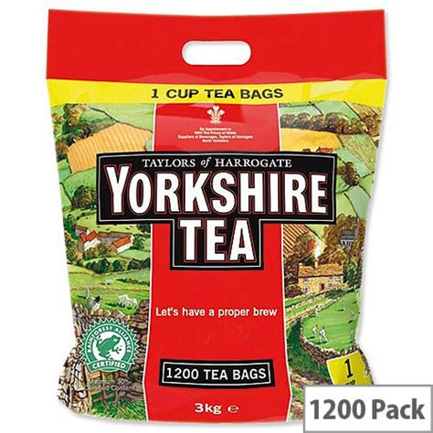 Yorkshire Tea Bags 1109 Pack 1200 - Hunt Office UK