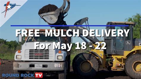 Free Mulch Delivery For May 18-22 - YouTube