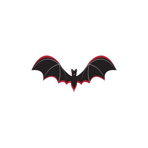 bat icon logo vector 10835708 Vector Art at Vecteezy