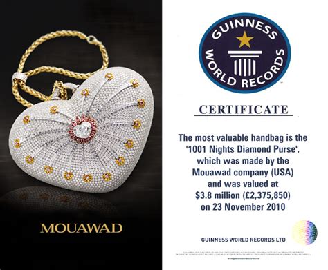 World's Luxurious: World’s Most Expensive Purse: 1001 Nights Diamond Purse