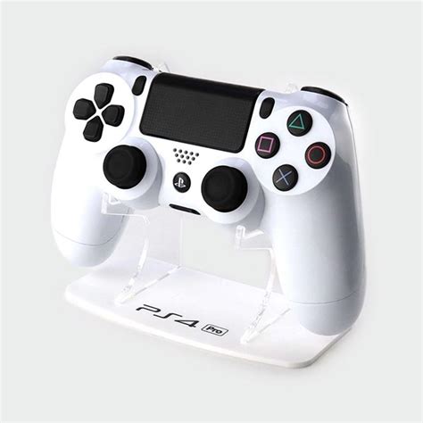 White PS4 Pro PlayStation 4 Controller Stand - PlayStation 4