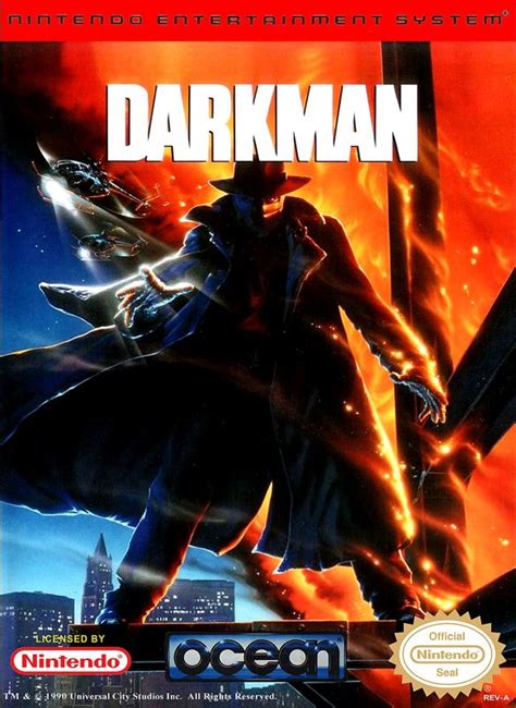 Darkman (1991) box cover art - MobyGames