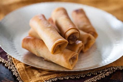 Chinese Spring Rolls with Chicken Recipe | Steamy Kitchen